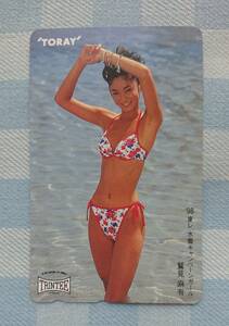 Geki Rare Washimi Masaru Washimi («Toray» Кампания Girl) [купальник] Телефонная карта (новая)