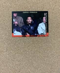 PANINI Primo anno in Serie A HIDETOSHI NAKATA 1998-99 中田英寿 トレーディングカード 7/50