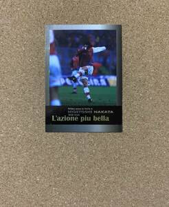 PANINI Primo anno in Serie A HIDETOSHI NAKATA 1998-99 中田英寿 トレーディングカード 45/50