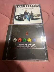 SPARKS GO GO (スパークスゴーゴー）アルバム CD 六根+DESERT 計2枚セット