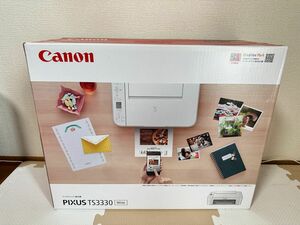 Canon プリンター A4インクジェット複合機 PIXUS TS3330 白