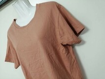 jjyk8-444 ■ LOWRYS FARM ■ ローリーズファーム Tシャツ カットソー トップス 半袖 コットン スモーキーオレンジ M_画像4