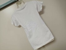 jjyk8-345 ■ Ravishing virgin ■ Tシャツ カットソー トップス 半袖 コットン 白 L_画像6