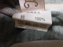 ei-898　■　Deco　■　レディース　ワンピース　チュニック 　サイズM位　長袖　黄土色　胸元の大きなカットのワンピース_画像10