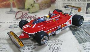 * очень редкий распроданный *EXOTO*1/18*Ferrari 312T4 #11 1979 Belgian GP*Jody Scheckter* Ferrari 