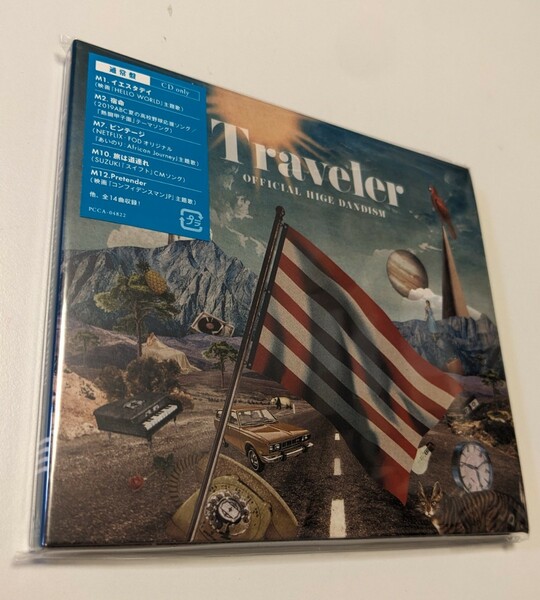 M 匿名配送　CD official髭男dism Traveler(通常盤) 4988013018822 ヒゲダン 