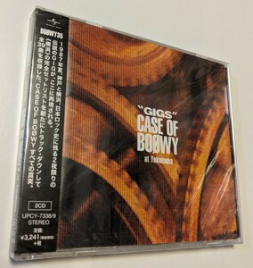 M 匿名配送　CD GIGS CASE OF BOφWY at Yokohama BOOWY ボウイ 布袋寅泰 氷室京介 4988031235775