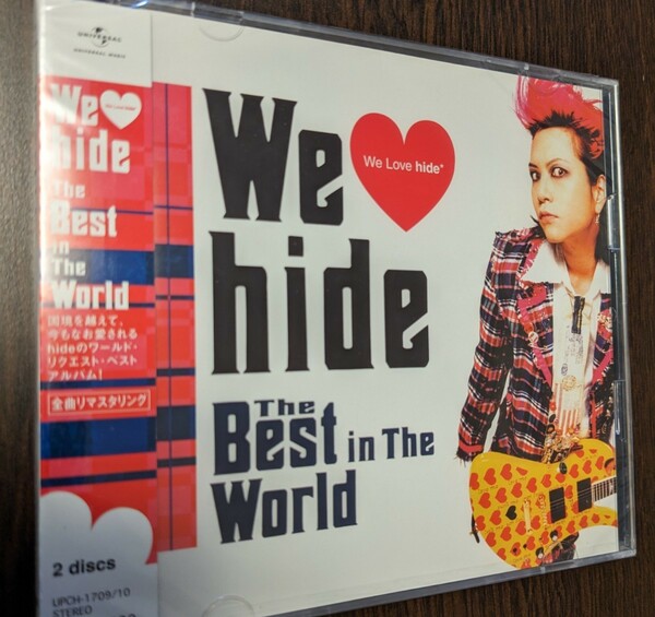 M 匿名配送　CD hide We hide The Best in The World 4988005554000　X japan