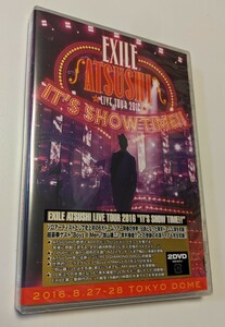 M 匿名配送 DVD EXILE ATSUSHI LIVE TOUR 2016 IT'S SHOW TIME!! 2DVD 4988064862702