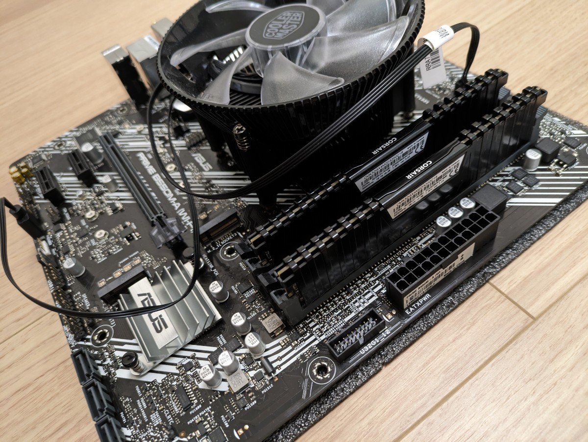 MB/CPU/メモリセット】ASUS B550M-A WiFi + AMD Ryzen 5 PRO 4650G +