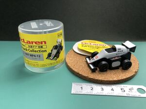 【McLaren MP4-12 1997 デビット・クルサード】 DyDo プルバックカーコレクション ミニカー 缶コーヒー オマケ ダイドー