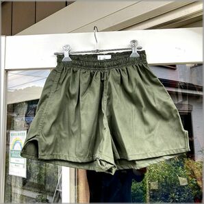 ★米軍 デッドストック 90年 ショーツ ショートパンツ size XS★検 ミリタリー ビンテージ 短パン トレーニング 軍物 アメリカ 古着の画像1