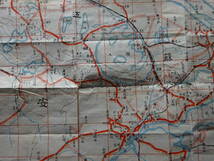 （８）戦時貴重資料　古地図　中国大陸　港湾と汽車線路図？国際汽船株式会社資と一緒にあった資料です。検：大日本帝国侵略戦争海運_画像7