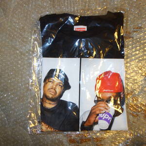 即決 supreme three six mafia tee black S