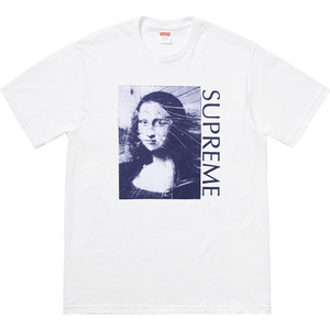 即決 supreme 18ss mona lisa tee white M