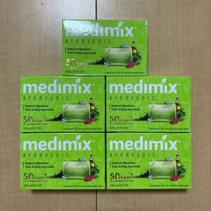 medimix メディミックス アーユルヴェーダ 石けん 125g × 5個