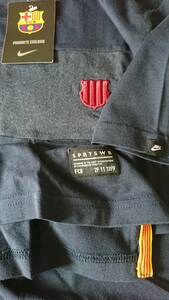 スペイン　リーガエスパニョーラ　FCバルセロナ　バルサ　ナイキ　Tシャツ　新品未使用　タグ付き　