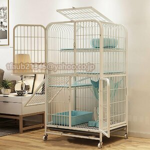 [ke- leaf shop ] large cat cage, cat for cage ferret cage indoor cat playpen,. mileage prevention, easy assembly, small animals cage 