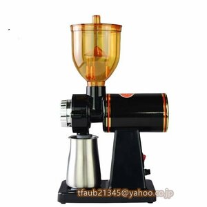 [ke- leaf shop ] electric coffee mill coffee mill coffee grinder electric Mill 8 -step change speed adjustment black 