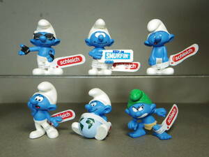 Smurf Smurf PVC фигурка 2023 год новый продукт 6 вида комплект 