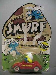 Smurf Smurf die-cast minicar Smurf .toERTL