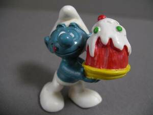 Smurf Smurf PVC figure cake 