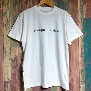 送込 Grunge Is Dead カート コバーン着用　半袖Tシャツ 白　2XLサイズ