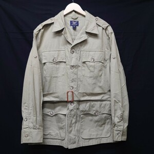 ★超美品★Willis&Geiger　８０年代サファリジャケット　デッドストック　size ４２　ブッシュジャケット