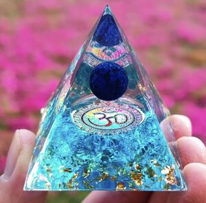 Art hand Auction 使用天然石材的 Orgonite 2, 手工作品, 内部的, 杂货, 装饰品, 目的