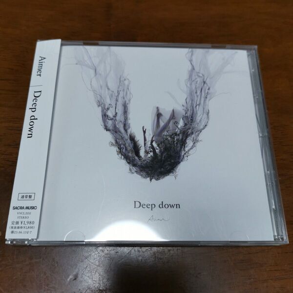 通常盤 Aimer CD/Deep down 22/12/14発売