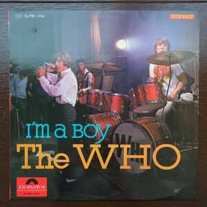 JP original ペラジャケ THE WHOザ・フー i'm a boy slpm1354 日本グラモフォン analog record レコード LP アナログ vinyl