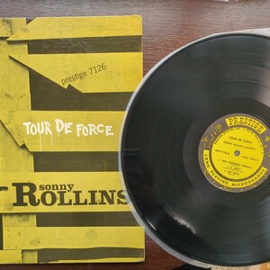 US original mono NYC RVG Sonny Rollins Tour De Force ソニー・ロリンズ PRESTIGE analog record レコード LP アナログ vinyl