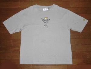 Mark Gonzales X BASE CONTROL マーク ゴンザレス ベースコントロール コラボ Tシャツ BEG L 使用少 美品/DCスケートVANSサンタクルーズ