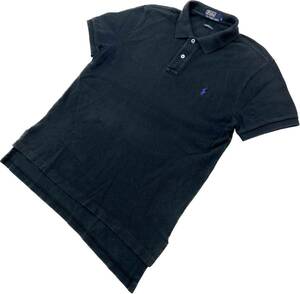 POLO RALPH LAUREN * Basic * черный рубашка-поло короткий рукав custom Fit L весна лето American Casual Street Polo Ralph Lauren #S2096