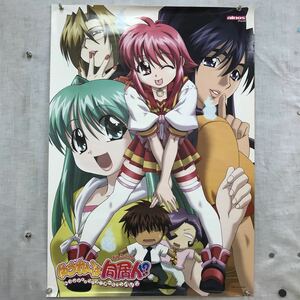 K401 ゆうれいは同居人！？ ポスター/ainos アイノス/約、縦72.5×横51cm/傷、汚れあり