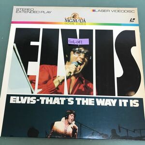 G06-047 ELVIS-THAT'STHEWAYITIS レイザーディスク　