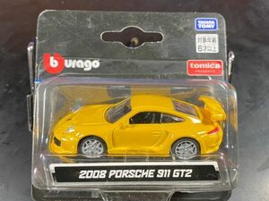 BBURAGO ブラーゴ burago 2008 PORSCHE 911 GT2 ポルシェ 3インチ 1/64