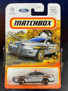 MATCHBOX マッチボックス MBX FORD POLICE NTERCEPTOR フォード インターセプター POLICE パトカー