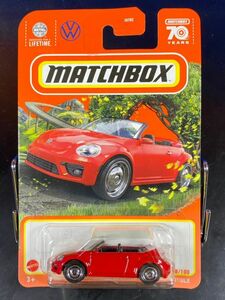 MATCHBOX マッチボックス MBX 2019 VOLKSWAGEN BEETLE CONVERTIBLE フォルクスワーゲン ビートル