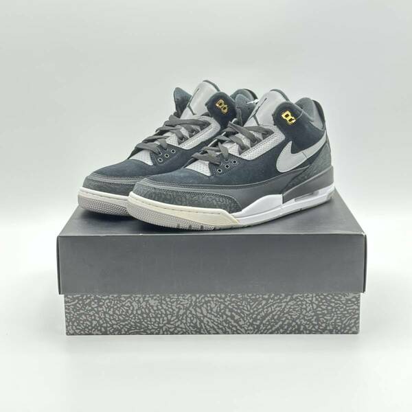 【新品未使用】 Nike Air Jordan 3 Retro Tinker Black Cement Gold CK4348-007 エアジョーダン ティンカー ブラック セメント ゴールド