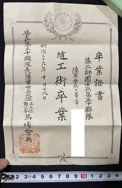 卒業證書の値段と価格推移は?|3件の売買データから卒業證書の価値が