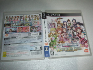  中古 PS3 アイドルマスター ワンフォーオール 動作保証 同梱可