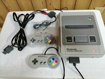 美品　ニンテンドウ　スーパーファミコン　フルセット_画像1