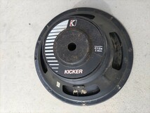 KICKER キッカー ウーハースピーカー ウーファー USA コンペティション c12a _画像3