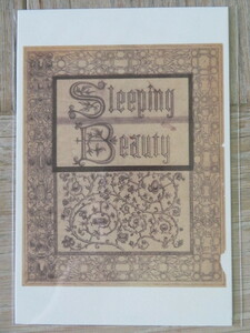 THE ART OF DISNEY [アートオブディズニー] 眠れる森の美女 Sleeping Beauty(1959) ロゴ ポストカード