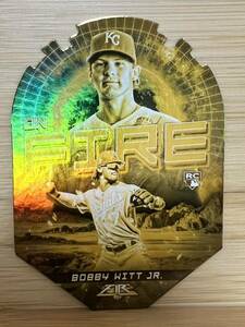 2022 Topps Fire ボビー・ウィットJr. Bobby Witt Jr. On Fire Gold Mint #EF-29