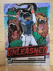 2021 Donruss マーセル・オズナ Marcell Ozuna Unleashed Rapture Parallel #UNL11