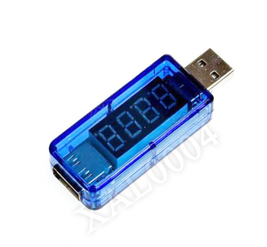 【ノーブランド】 USB簡易テスター ストレート型；XL000071；