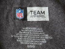 ☆送料無料☆ NFL TEM APPAREL USA直輸入 古着 半袖 MIAMI DOLPHINS マイアミ・ドルフィンズ Tシャツ メンズ L グレー トップス 中古 即決_画像8