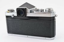 Nikon ニコン F アイレベル 富士山マーク 647万台 シルバー ボディ フィルム 一眼レフ カメラ_画像5